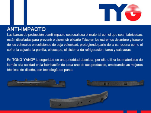 Anti Impacto Del Para Hyundai Elantra 15-16 Tong Yang Foto 4