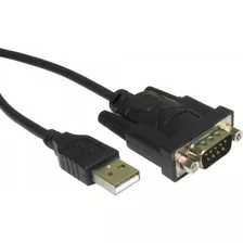 Cabo Adaptador Serial Rs-232 X Usb 0,8m Cbus0016 Storm Preto