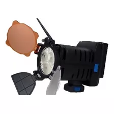 Iluminador De Led Para Vídeo Profissional Led-5001 Worldview Cor Da Estrutura Preto Cor Da Luz Branco-frio 110v/220v