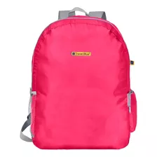 Mochila Travel Blue Dobrável Folding Backpack 11 Litros Rosa