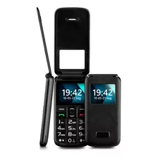 Telefone Celular Flip Vita Lite Dualsim Idoso Teclado Grande