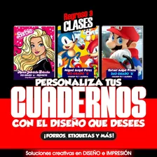 Personaliza Tus Cuadernos / Regreso A Clases ¡ofertazo! 