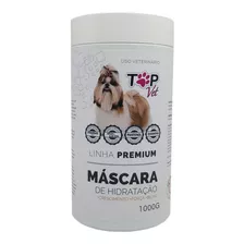 Máscara De Hidratação De Pelos Pet 1kg Premium Top Vet Fragrância Aloe Vera