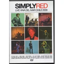 Dvd Simply Red - Live Vinã Del Mar Chile 2009