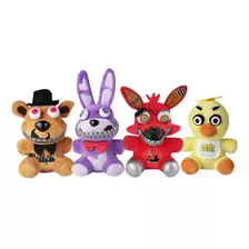 Juego De 4 Piezas De Juguetes De Peluche Bonnie De Fnaf, Jue