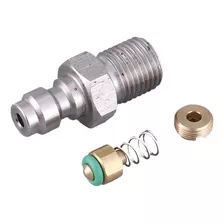 Conector Macho 1/8 Npt Aire Gotcha Pcp Antiretorno Y O-ring