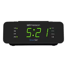 Reloj Despertador Smartset De Emerson Radio Amfm