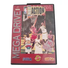 Fita Cartucho Nba Action 94 Com Caixa E Manual 