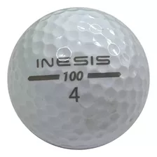 Bola De Golfe 100 Branco - Kit Com 10