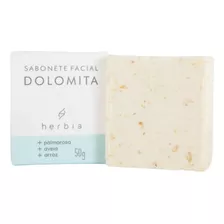 Sabonete Facial Dolomita Palmarosa+aveia+arroz 50g - Herbia