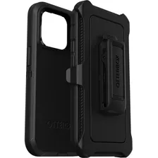 Case Otterbox Defender Para iPhone 14 Pro Max 6.7 (3 Cámaras) - Color Negro