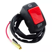 Comando On/off Switch Para Luces De Moto Manubrio Moto