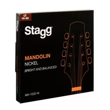 Encordado Stagg Ma1032ni 010 - 032 De Nickel Para Mandolina