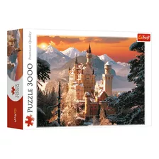 Rompecabezas Trefl Wintry Neuschwanstein Castle, Germany 33025 De 3000 Piezas