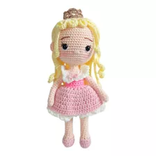 Princesa Aurora | Muñeca Tejida | Amigurumi 22 Cm