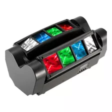 Luz Led Spider Luces Rgb Audio Ritmicas Portatil Discoteca