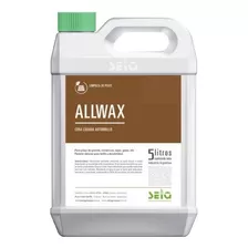 Allwax Natural Seiq - Cera Líquida Autobrillo Pisos 5 Litros