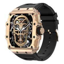 Reloj Inteligente Xst Mill Smartwatch Negro Dorado Llamadas