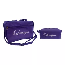 Bolsa + Necessaire Da Enfermagem Em Promoção Diversas Cores