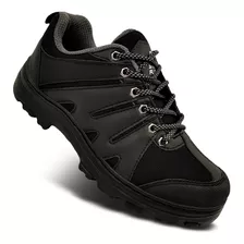 Zapatillas Hombre Trekking Cosidos Trabajo Grip Reforzadas