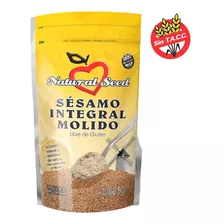 Semilla De Sesamo Integral Molido Natural Seed 250g S/tacc