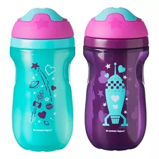 Vaso Tommee Tippee Sippee 9oz 2pz Turquesa