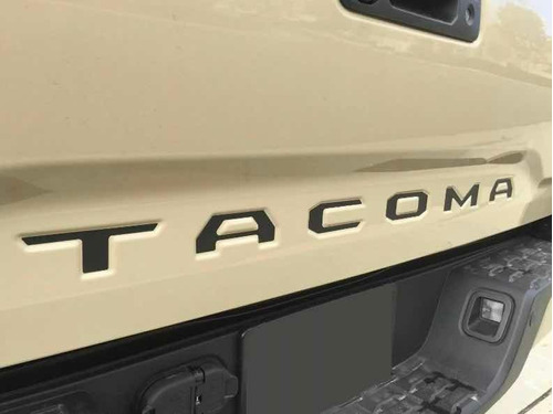 Emblema Tacoma Para Tapa Trasera Del 2016 Al 2023 Foto 3