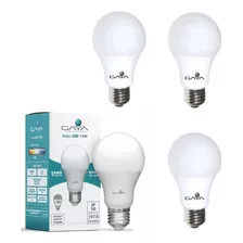 Lâmpada Led 12w Bulbo Branco Frio Biv Kit 4 