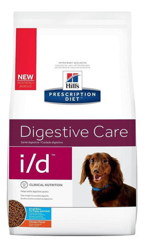 Alimento Hill's Prescription Diet Digestive Care I/d Para Perro De Raza Pequeña Sabor Pollo En Bolsa De 1.5kg