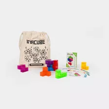 Imacube Braintoys Tetris Magnético + Cartas Desafío 7 Piezas