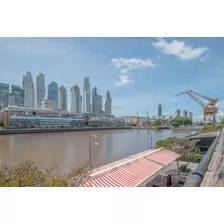 Docks Puerto Madero. Oficina En Alquiler, 1 Cochera Fija. Vista Al Dique.