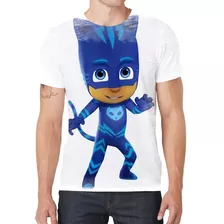 Camiseta Camisa Pj Masks Desenho Criança Kids Top 13