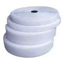 Velcron Rolo C/adesivo 50mm Com 5 Metros Branco E Preto
