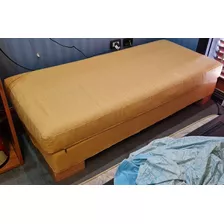 Sillón Sofá Lavable Amarillo 165cm