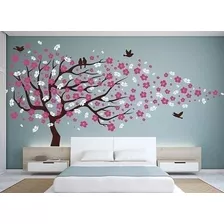 Arbol Decorativo Con Flores 1.20 Mts De Alto 