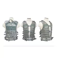 Chaleco Molle Digital Camo Vism Shooters Gear Xtrm C