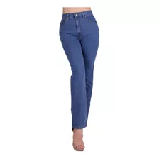 Jeans Basico Mujer Furor Azul 62104177 Mezclilla Stretch