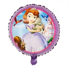 Balão Princesa Sofia De 45 Cm - Com 10 Unidades