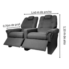 Sillon Poltrona Reclinable 2 Cuerpos Relax 