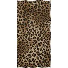 Naanle Pretty Leopard Print Toalla De Baño Suave Toallas De 