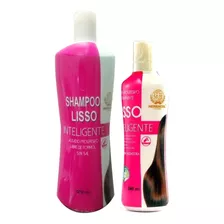 Kit Shampoo Tratamiento Keratina Lisso Inteligente 