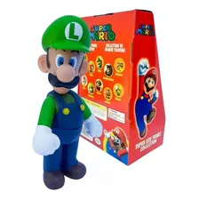 Boneco Super Luigi - Super Mario Bros Colecionáveis