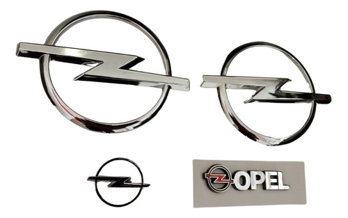 Combo Emblemas Opel X 4 Corsa Evolution , Astra  Foto 2