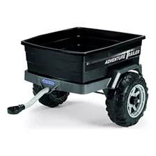 Peg Perego Adventure Trailer Ride On, Color Negro