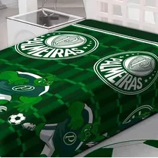 Manta Palmeiras- Jolitex -soft- Solteiro-original