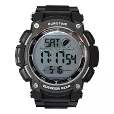 Reloj Pulsera Eurotime Digital Sumergible 100mts