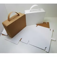 Maletinha Em Papel Kraft 40 Unidades