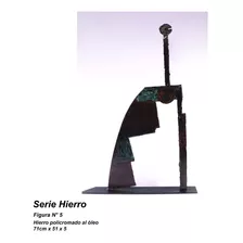 Violeta Lemme Esculturas -escultura Serie Hierro - Figura V