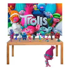 Kit Festa Trolls Display + Painel 150x100cm