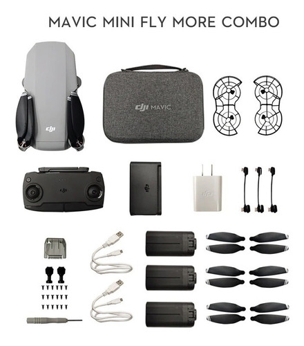 Drone Dji Mavic Mini Fly More Combo Anatel